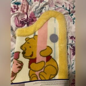 Winnie the Pooh and Piglet Fuzzy Blanket